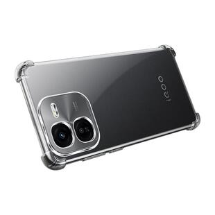 适用于vivoiQOOZ9x手机壳新款镜头全包硅胶保护软壳iQOOZ9简约个性气囊壳iQOOZ9Turbo超薄高清透明创意保护壳