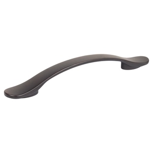 单孔衣柜门拉手古红铜刷线橱柜抽屉新中式长形优质锌合金五金把手