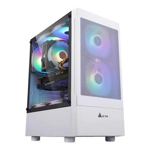 精粤电脑主机AMD锐龙R5 5500 5600X/16G电竞游戏设计剪辑DIY整机