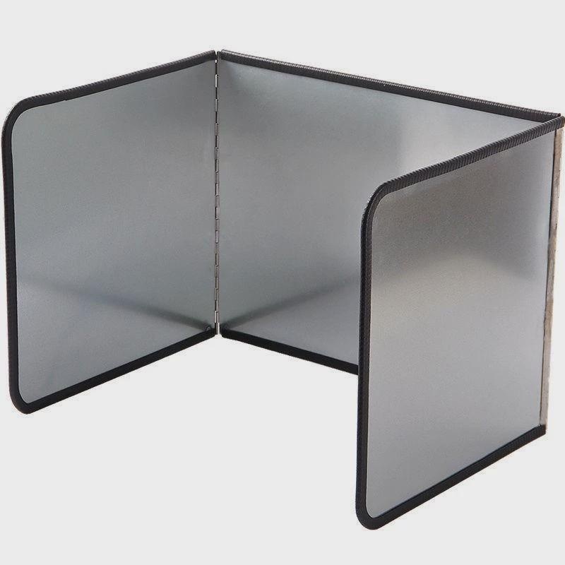 案板砧板挡板围折叠镀锌飞溅围栏铁罩子菜板围挡防溅家用