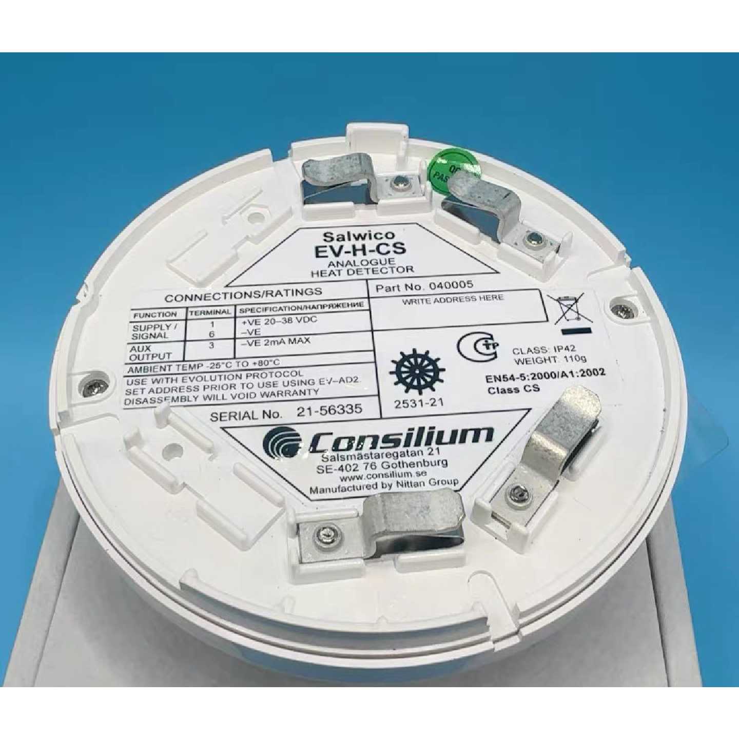 议价-CONSILIUM康士廉船舶专用感温探测器