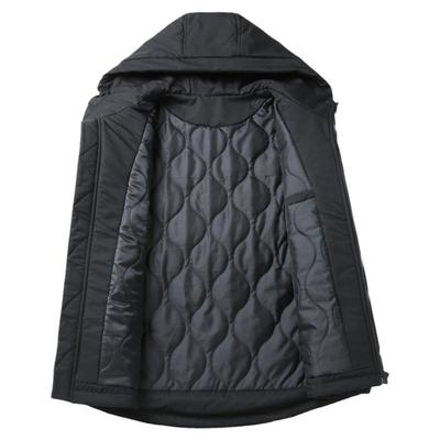 美式胖子棉服男冬季加厚棉袄外套