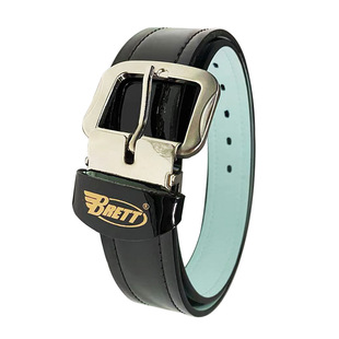 布瑞特Brett 高端亮皮职业比赛棒球垒球新款强化皮带腰带多色