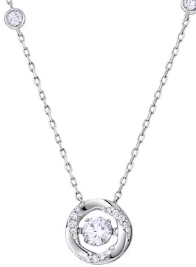 卡蒂罗心动光芒项链女轻奢高级精致锁骨链小众百搭生日礼物送女友