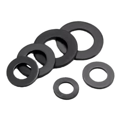 发黑平垫片黑色平垫加大加厚螺丝垫片圆形金属垫圈介子家用M3-M42