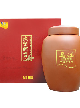 乌江坛装全形榨菜烹饪