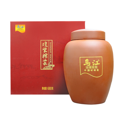 乌江坛装全形榨菜烹饪