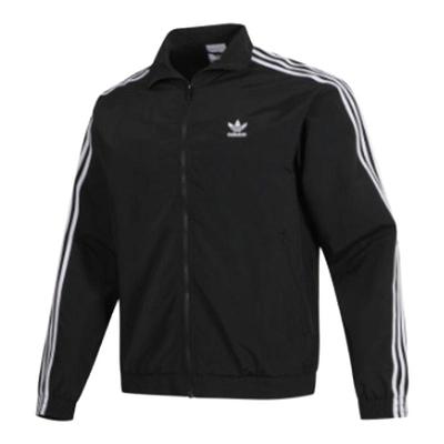 Adidas阿迪达斯男士立领拉链外套