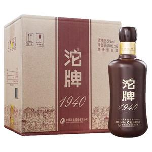 【舍得官方旗舰店】沱牌酒1940建厂纪念酒50度480ml*6瓶整箱装浓香型白酒