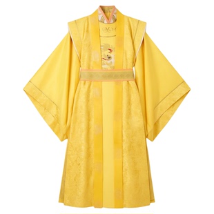汉服男款成人男装皇帝龙袍唐朝古装服装太子唐太宗玉皇大帝演出服