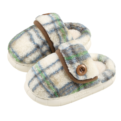 巴拉巴拉儿童棉拖鞋男童加绒加厚