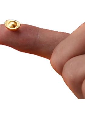 家居供奉小摆件艺景丰实心沙金