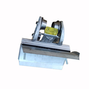 10号工字钢电缆滑车移动吊线拖缆小车双梁行车软电缆悬挂传导滑轮