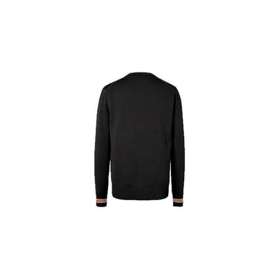 自营欧洲直邮Burberry博柏利男士羊毛标志性条纹针织衫 新年礼物