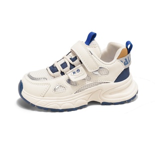 回力童鞋男童鞋子2025新款冬皮面透气中大童老爹鞋儿童运动鞋防滑