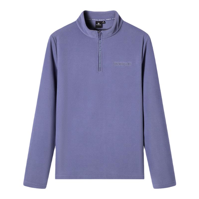 探路者抓绒服女款秋冬户外防风新品打底衫休闲立领保暖摇粒绒上衣
