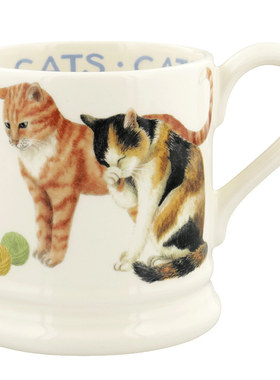 Emma陶瓷猫咪咖啡马克杯