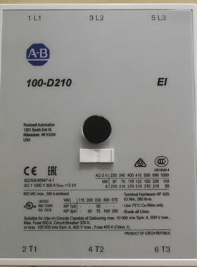 议价2023现货AB全新接触器 100-D210EA00 100-D210EA11