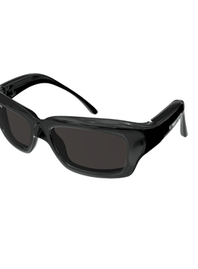 开云眼镜 巴黎世家BALENCIAGA男女同款方框防晒太阳镜墨镜BB0385S