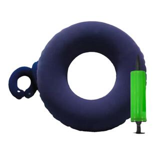 防褥疮靠背垫充气圆形气垫圈多功能卧床全身减压透气护理垫坐垫