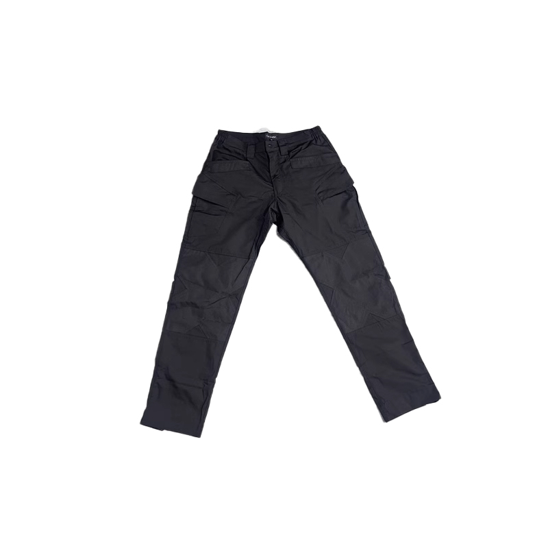 春秋男户外战术黑色长裤直筒休闲防水收束脚多袋指挥官耐磨帅修身