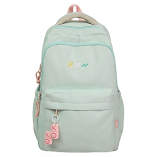 袋鼠双肩包 2025新款高中生书包女大容量结实耐用 初中生女生背包