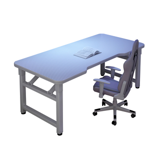 电竞桌台式电脑桌女生卧室家用书桌可装机械臂碳纤维桌办公工作台