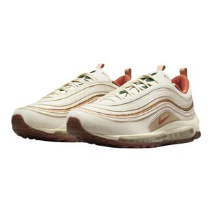 Nike Air Max 97 米白 子弹头 刺绣 男低帮休闲跑步鞋DC3986-100