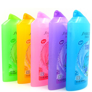 莎卡特去角质沐浴露500ml送浴盐搓泥浴宝洁身总管沐浴液去角质