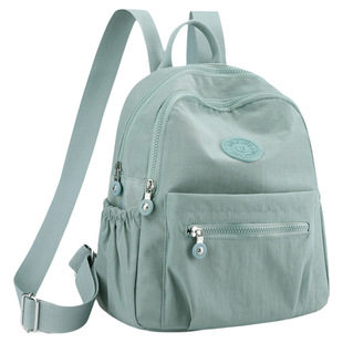 双肩包小背包女士背包百搭妈咪牛津布尼龙户外出行旅游轻便通勤