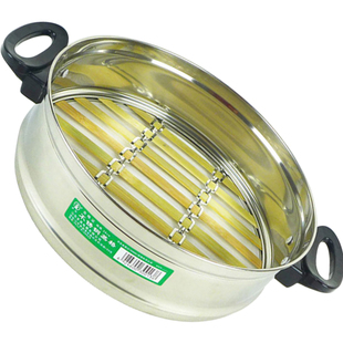 山东多星锅蒸笼品牌正品原厂电锅竹子笼不锈钢竹篦蒸笼电蒸锅配件