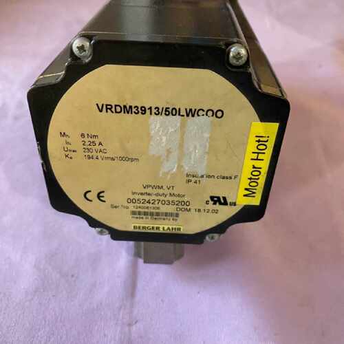 议价德国百格拉VRDM3913/50LWCOO电机实物拍摄顺丰到