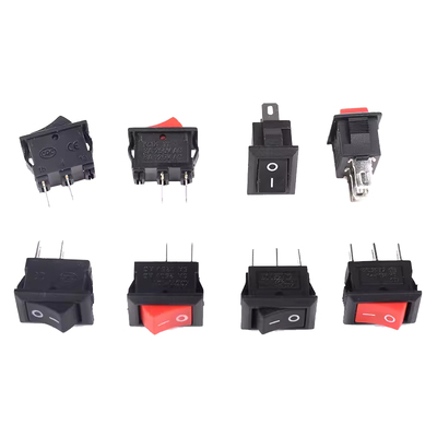 船形开关微型船型电源红色