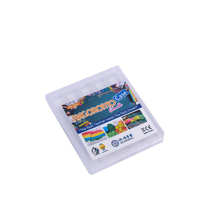 韩国羽衣粉笔教师专用 儿童环保粉笔盒 5支盒装 便携式透明粉笔盒