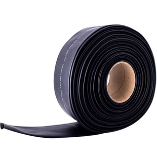 环保阻燃绝缘热缩管收缩套管铜排母排电缆热塑管黑色大号0.6-150