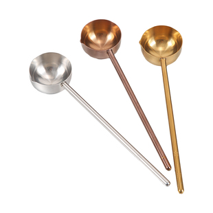 果粉勺不锈钢咖啡豆勺量粉勺调料勺奶茶店专用小量勺盎司奶精勺