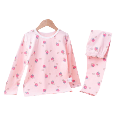 女童纯棉秋衣秋裤套装保暖