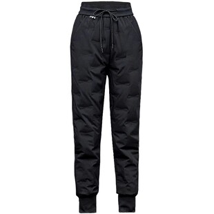 鹅绒羽绒裤女外穿2025新款冬季东北零下40雪地哈尔滨防寒高端棉裤