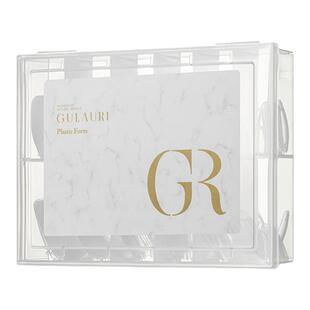 GULAURI/古莱丽甲片美甲贴片高透c弧超细狗浅贴甲片无痕浅贴美甲