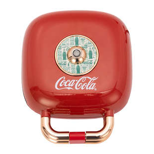 可口可乐三明治机多功能早餐机家用神器小型烤面包机吐司华夫饼机