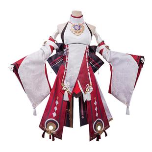 预售Uwowo悠窝窝原神cosplay八重神子服装女稻妻巫女服和风全套