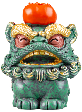 逗兽记青砂石摆件国潮桌面茶宠