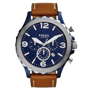 FOSSIL手表皮带三眼计时石英大男表JR1487JR1354JR1504JR1401包邮