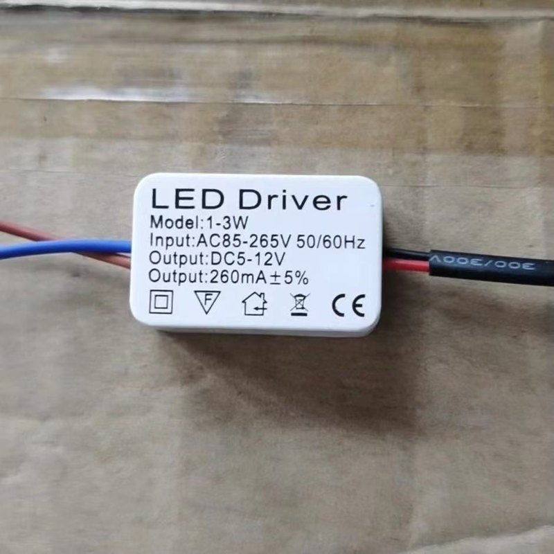 批发led驱动电源4-7w3w5w8-12w15w18w24w天流筒灯恒压驱动宽花灯