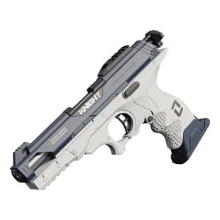 黑骑士DK01抛壳合金软弹枪黄金沙漠之鹰儿童男孩对战手动上膛玩具