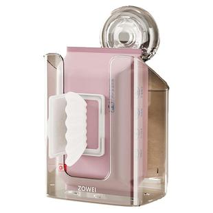 吸盘湿纸巾收纳盒壁挂式悬挂卫生间厕纸厨房抽纸盒洗脸巾置物架大