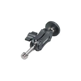 金属铝合金魔术臂扩展配件直播三脚架摄影拓展手机夹子支架360度万向旋转补光灯话筒卡钳蟹钳通用