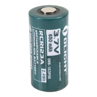 OLIGHT傲雷 16340 RCR123A 650mAh 3.7V带保护板锂电池(1颗)