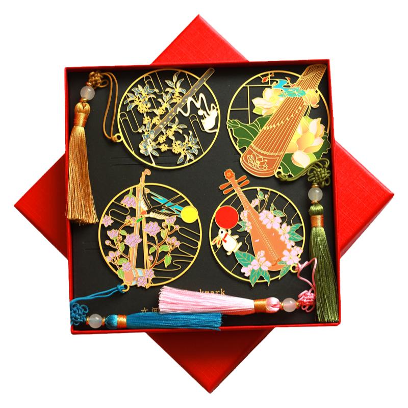 琵琶二胡古筝笛子书签文创礼品