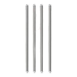 天幕杆新款不锈钢加粗加厚支撑杆帐篷杆抄网钓鱼伸缩杆露营链接杆